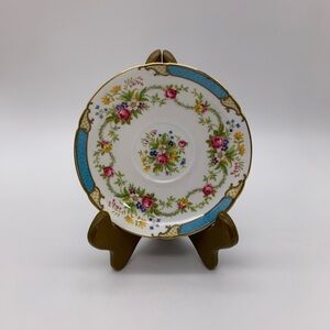 Shelly Dubarry Antique Fine Bone China Bread & Butter Saucer Rep #13397 England